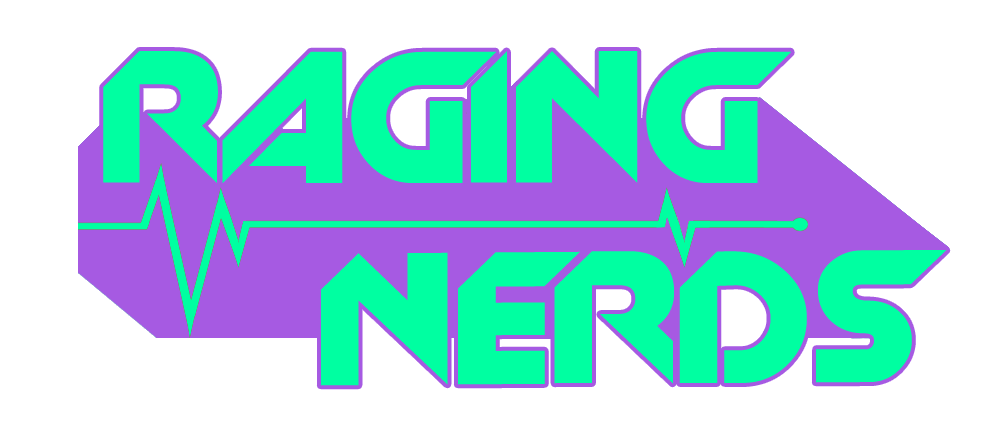 Logo for Raging Nerds Podcast